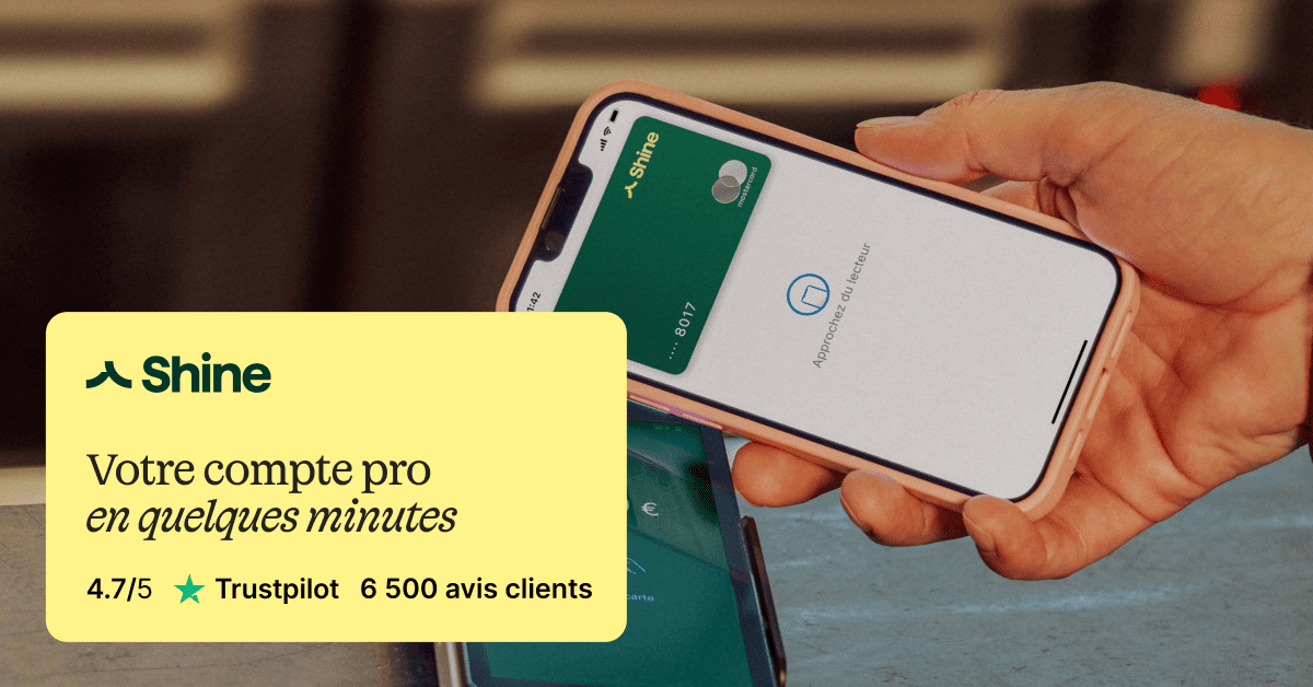 Shine - votre compte bancaire pro